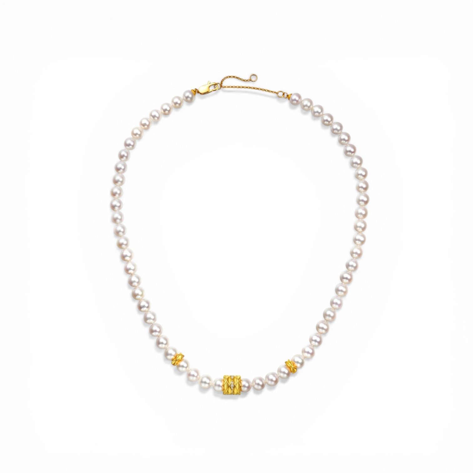 YuYu 珍珠足金項鍊