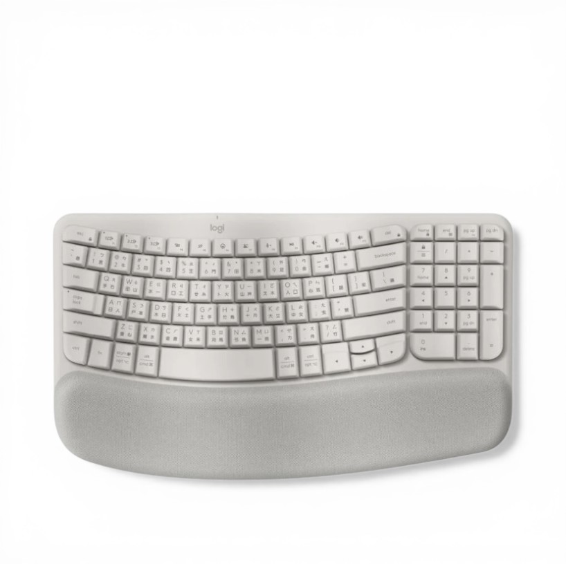 羅技 WAVE KEYS雙模藍芽鍵盤灰