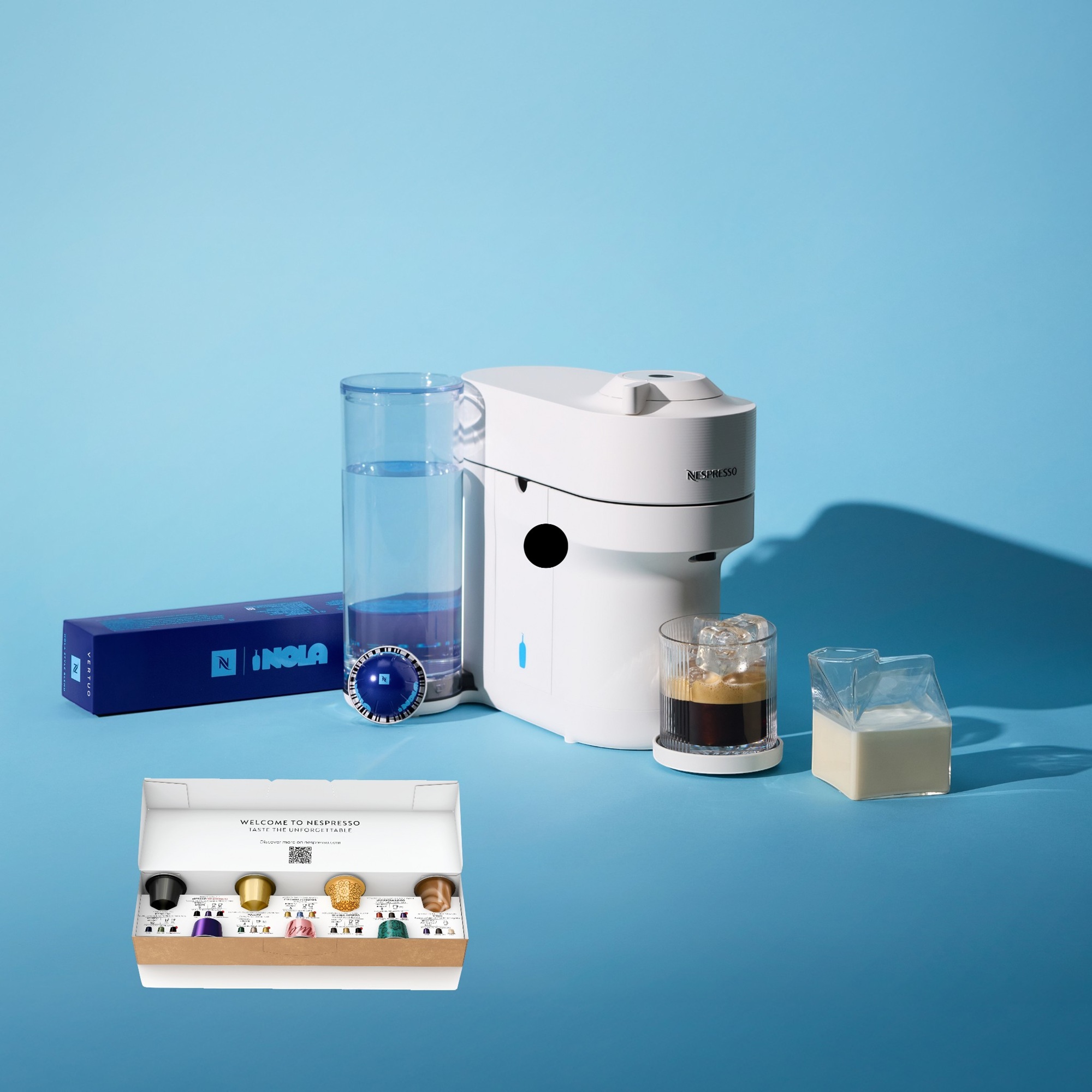 Nespresso｜Blue Bottle 藍瓶限量系列 (全自動精品咖啡機套組)(限量10台)