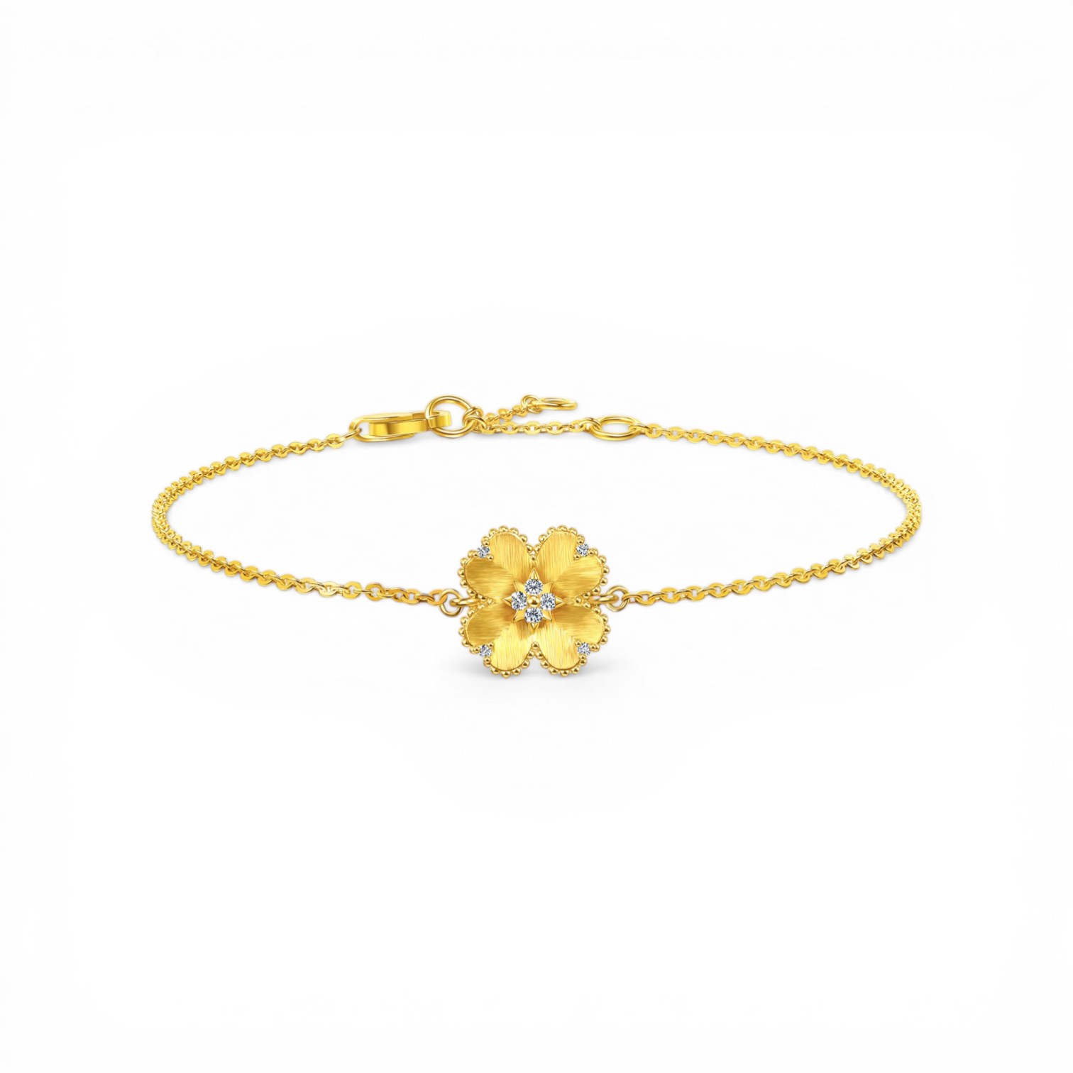 金韻羅曼 足金手鍊