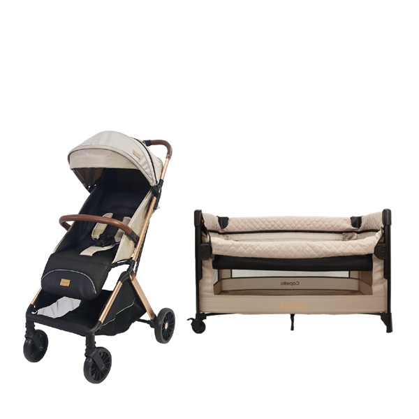 Capella X9 PRO V6收合推車+PackaNest多功能嬰兒床