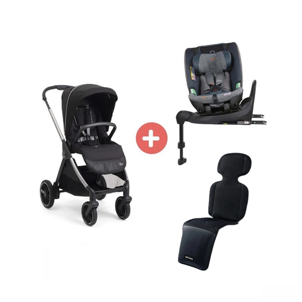 Bellagio Primo雙向瞬收嬰兒推車+Bi-Seat全能i-size安全汽座Air版+北極熊極地智能風扇涼感墊
