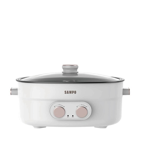 SAMPO 4L雙溫控鴛鴦鍋 TQ-AA40W
