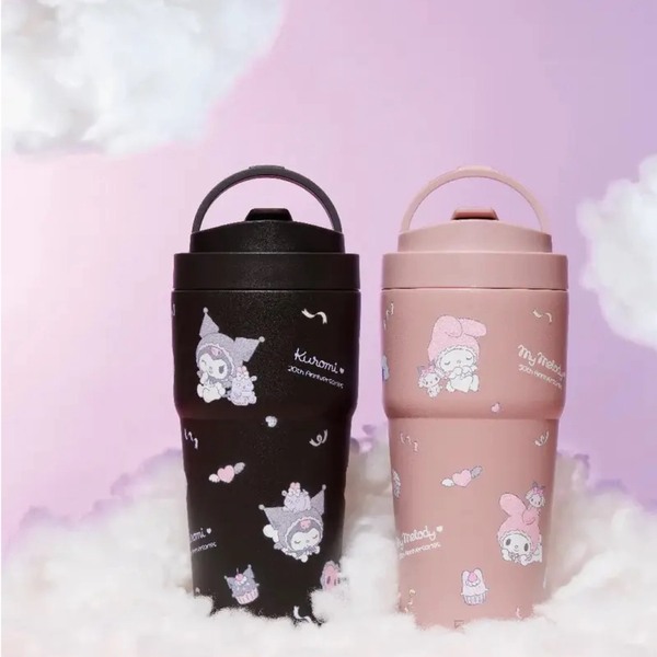 誠品書店 WOKY沃廚渾圓杯禮盒/ 770ml/ 美樂蒂/ 粉天使