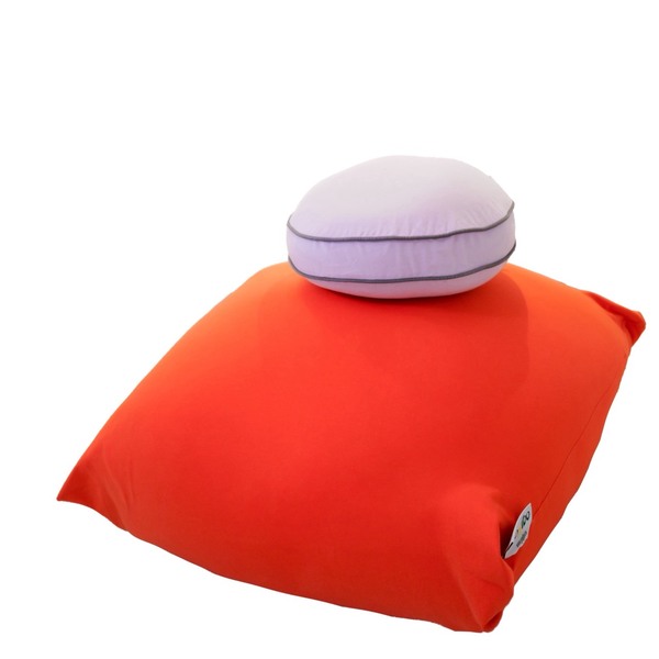 Yogibo 小型沙發-單色款+漢堡坐墊