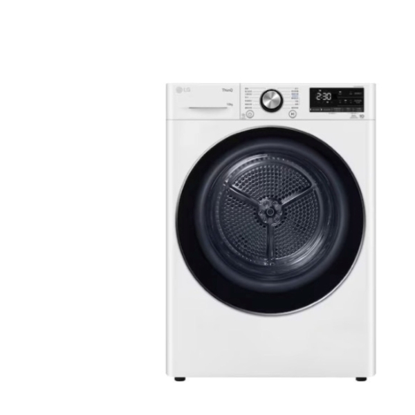 10公斤免曬衣乾衣機｜雙變頻熱泵除濕｜冰瓷白 WR-100VW