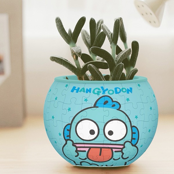 Pintoo 盆栽拼圖-人魚漢頓系列-做鬼臉/80片