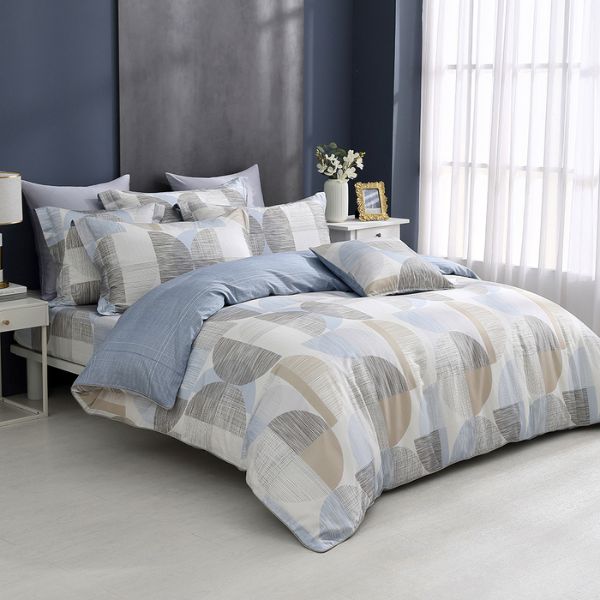 尼安斯300織天絲棉兩用被床包組