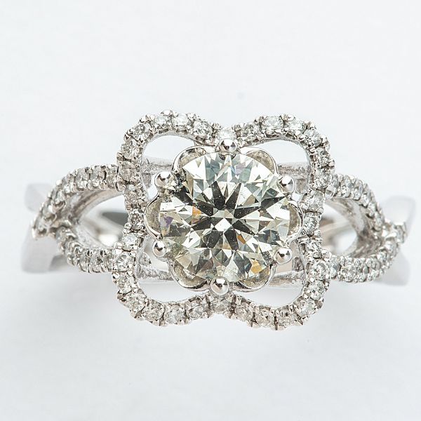 一克拉 鑽石戒指