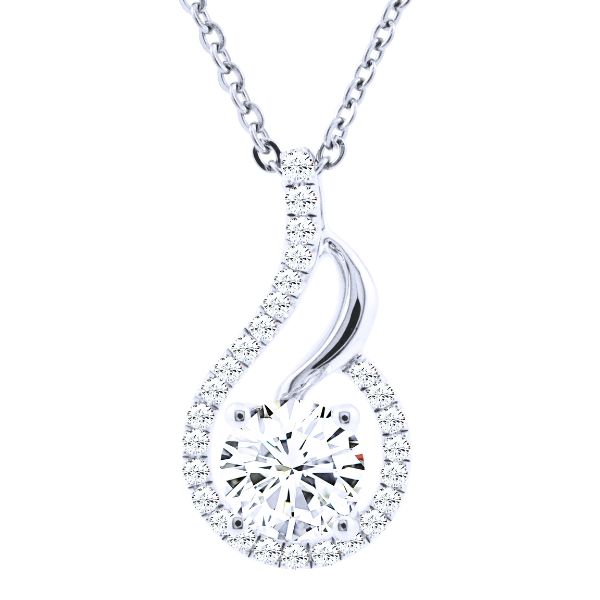 唯美銀白K墜白鋼鍊