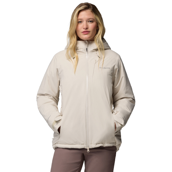F26女保暖防潑連帽外套淺卡其-Trailborne™ Insulated Jacket