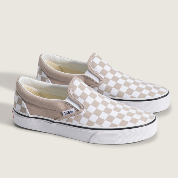 Slip-On 奶茶色滑板鞋