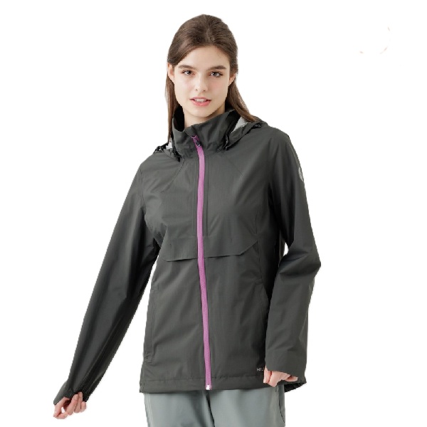 灰綠防水超潑抗UV輕量外套