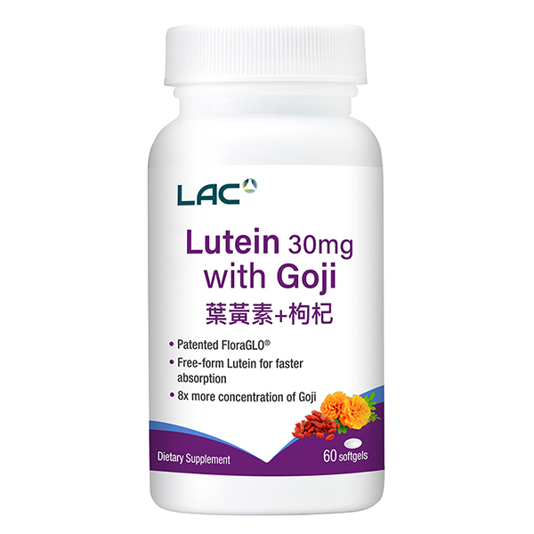 【LAC】葉黃素30+枸杞軟膠囊60顆