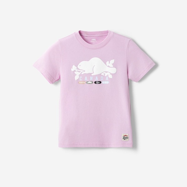 短袖上衣 (淡粉紫)