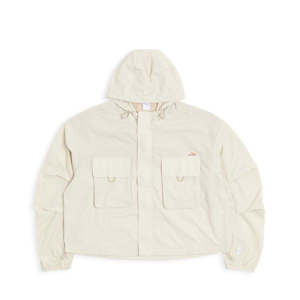 機能抗曬 瞬涼方格紋連帽外套