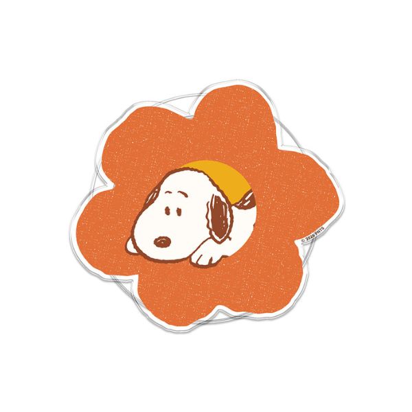 SNOOPY史努比從花蕊探出MagSafe氣囊支架